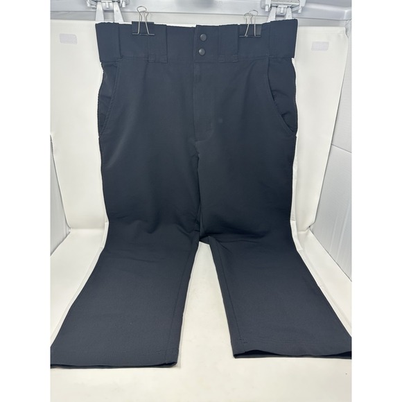 Honig's Other - Honig's Whistle Stop Pants Men Size Large Black White Stripe